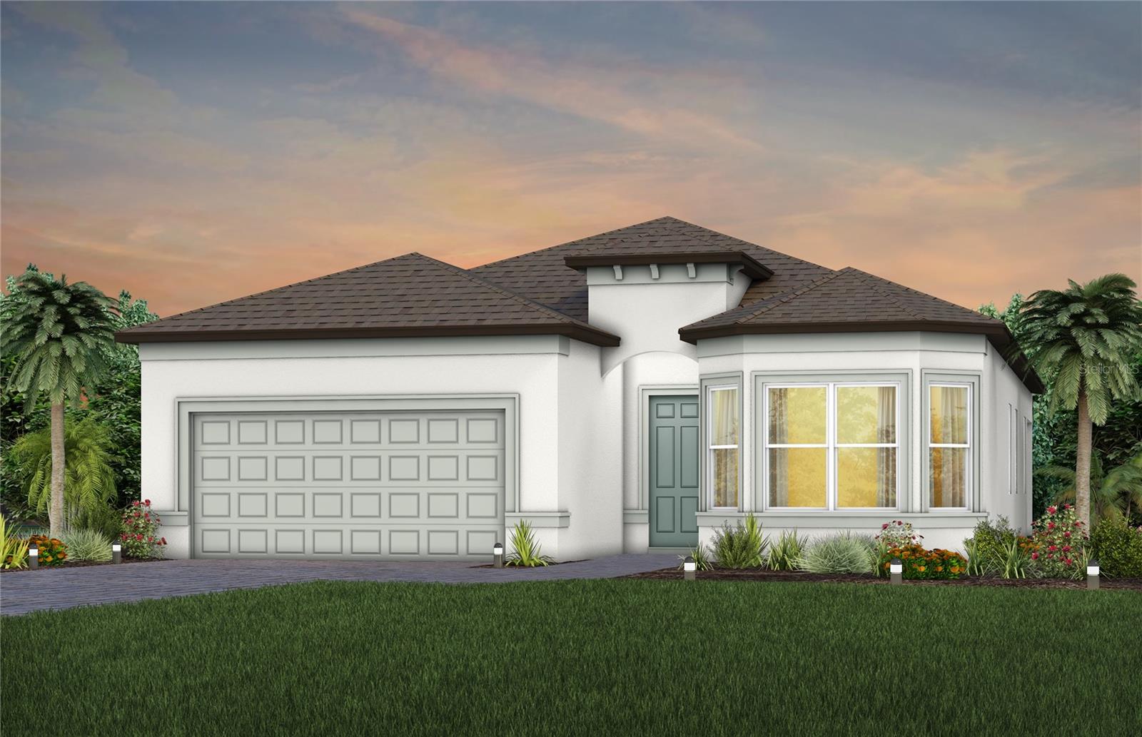 Exterior Rendering, Elevation FM3