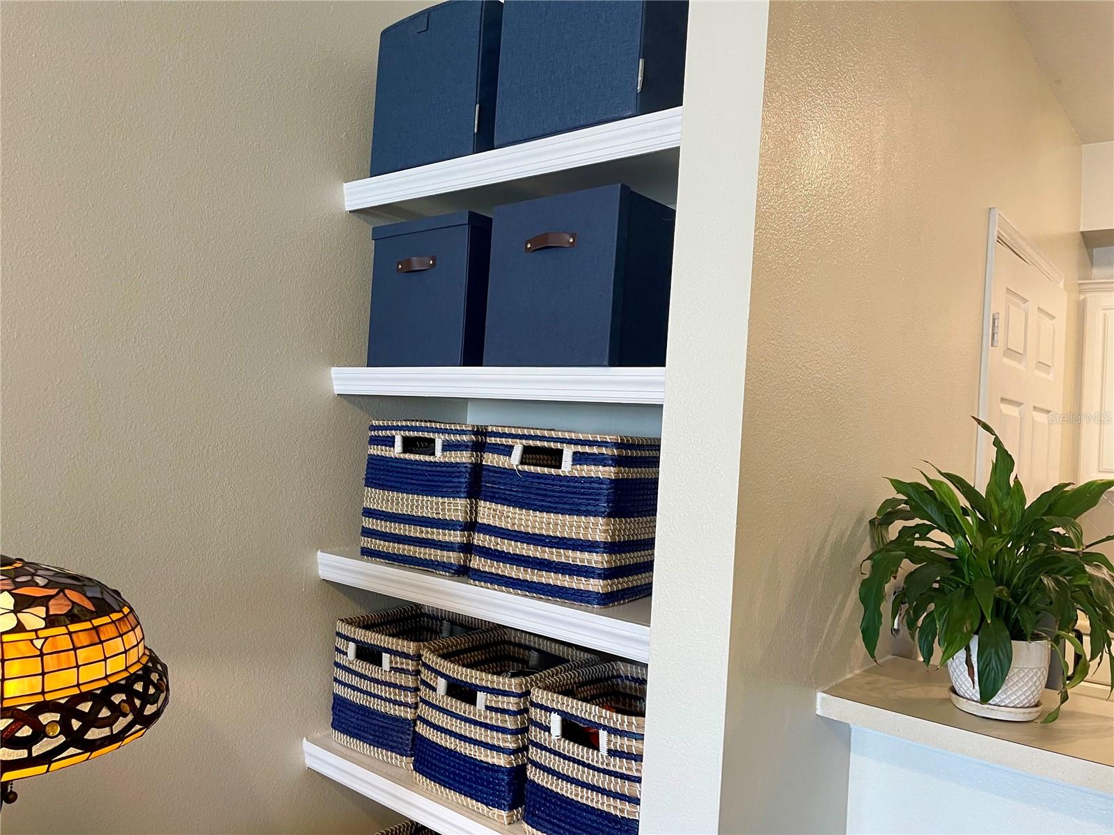 Built In Shelving