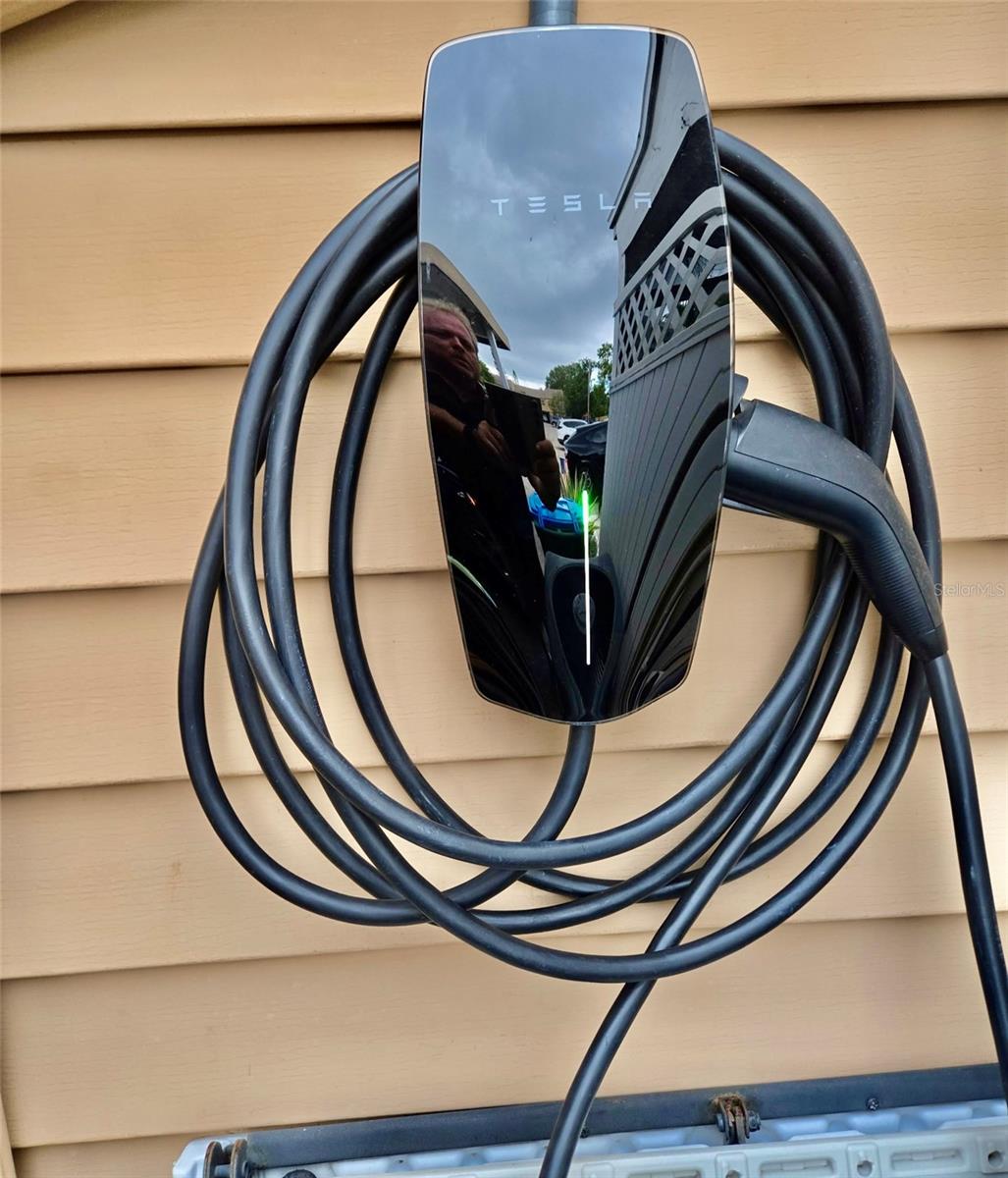 Built in Tesla EV Charger