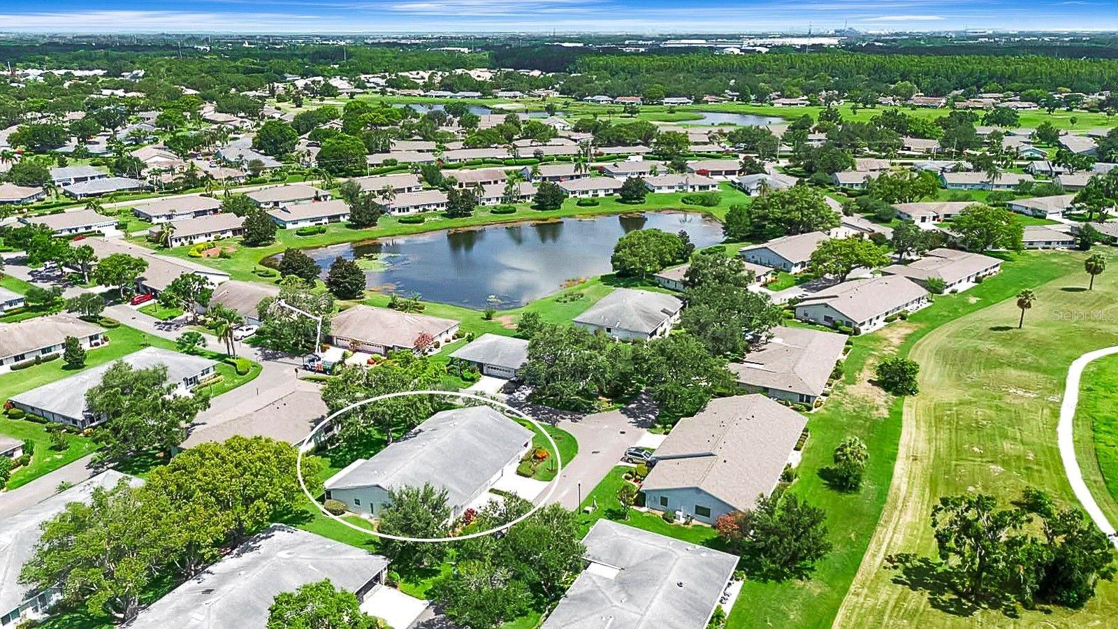 Drone View of Community