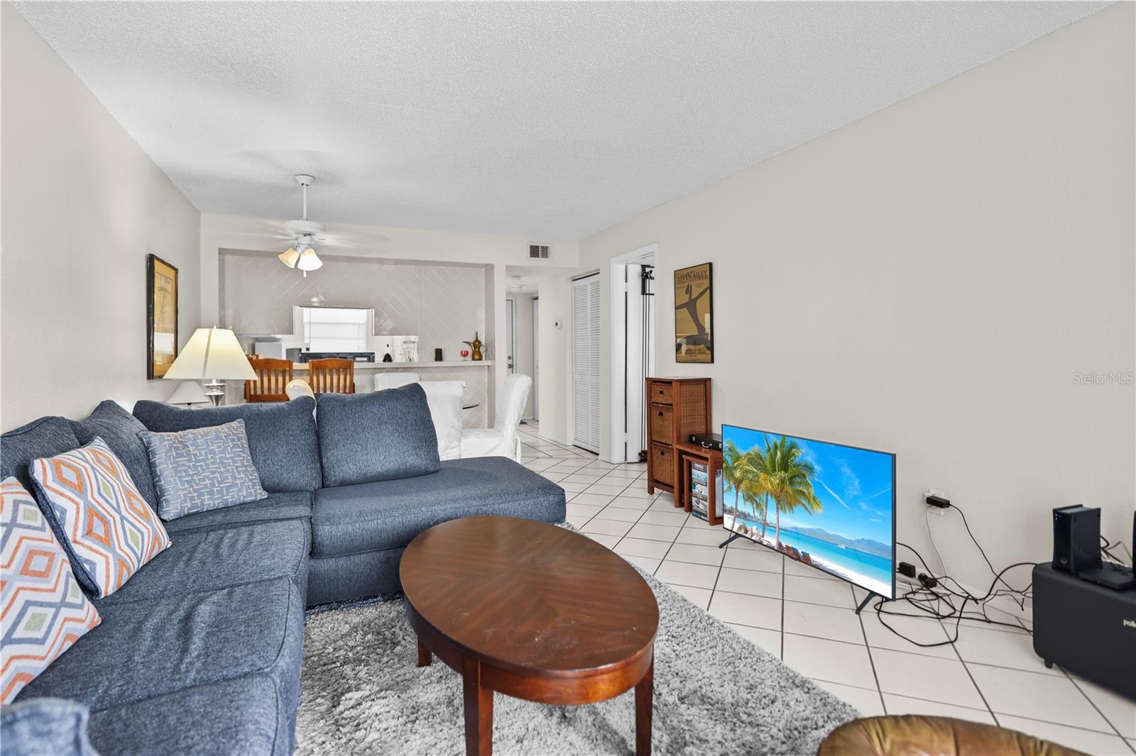 LIVING ROOM TO KITCHEN VIEW