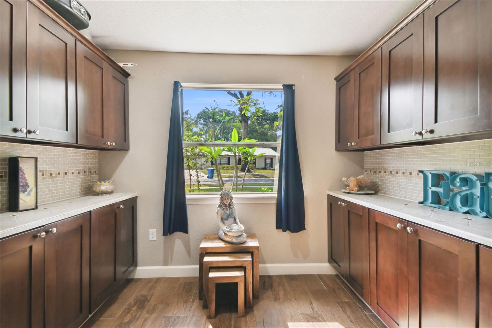 Pantry with abundant storage!