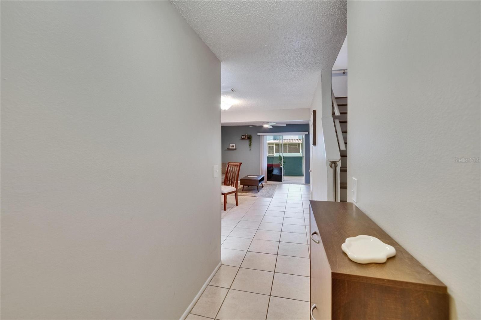 Entry to Home Hallway