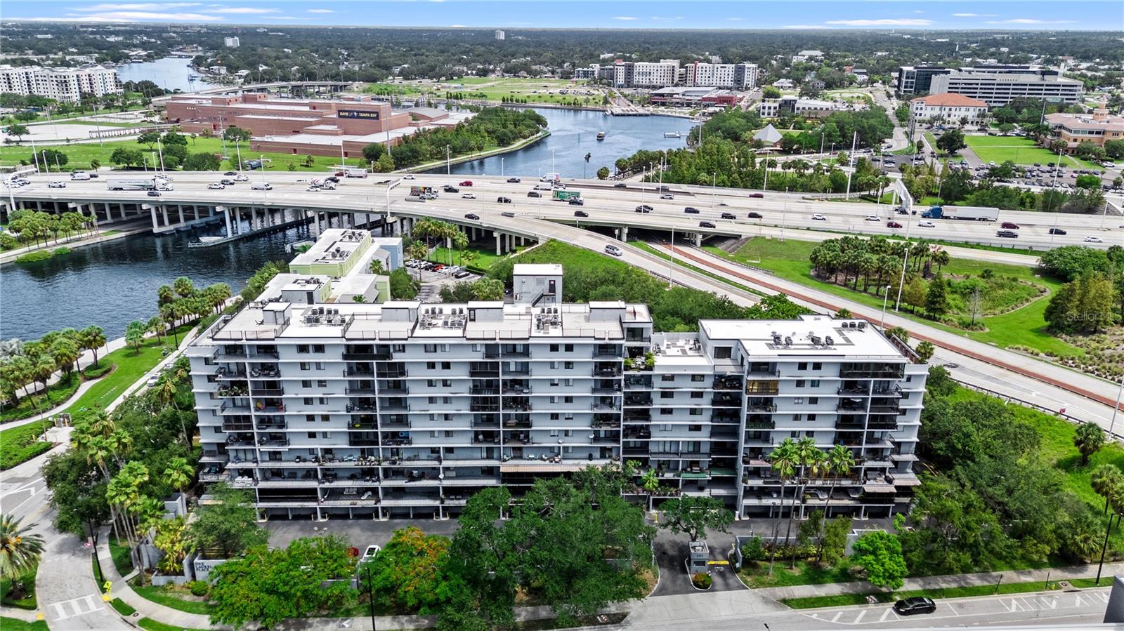 Views to Armature works and interstate