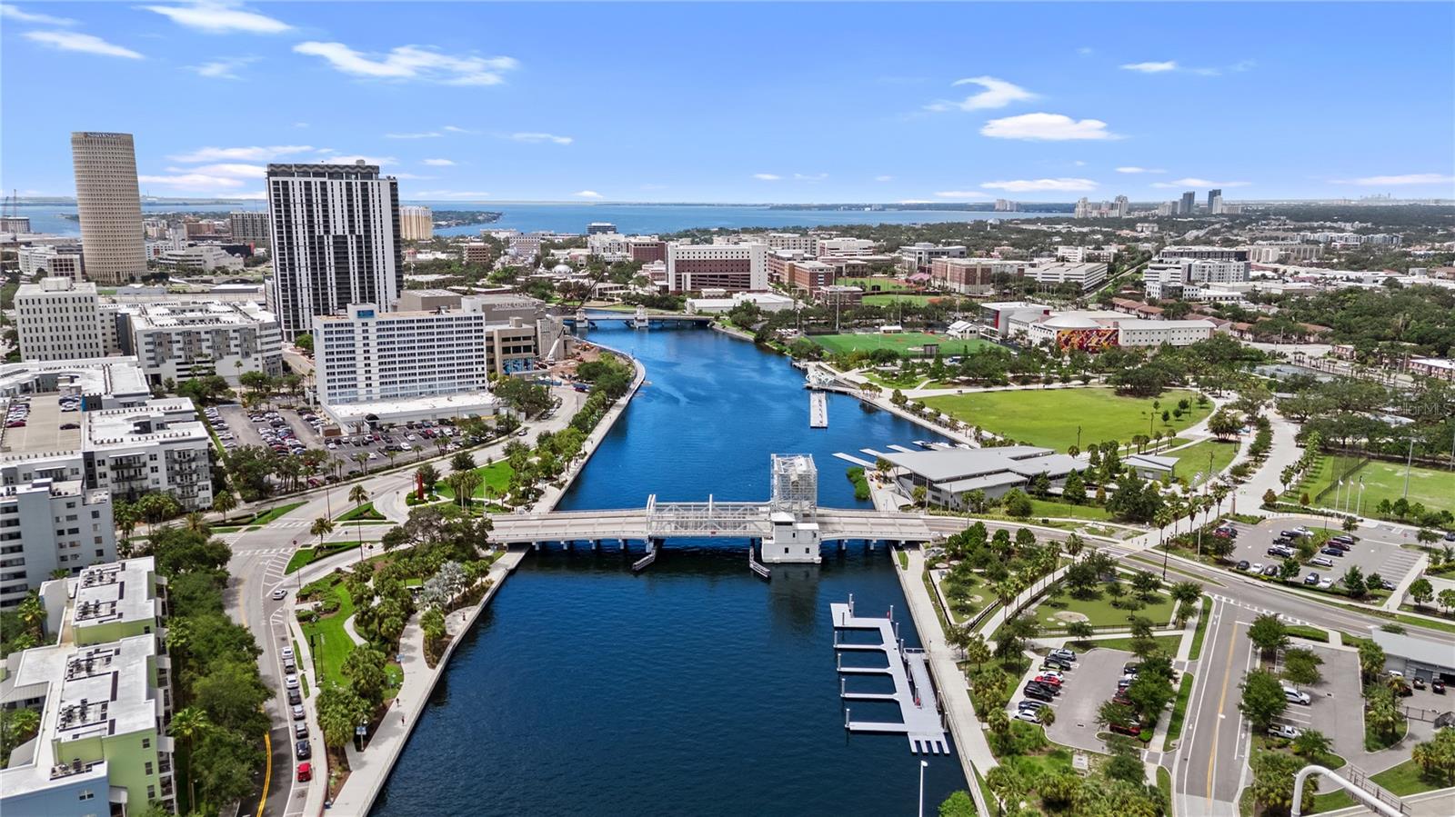 Proximity to Tampa Rivers Walk