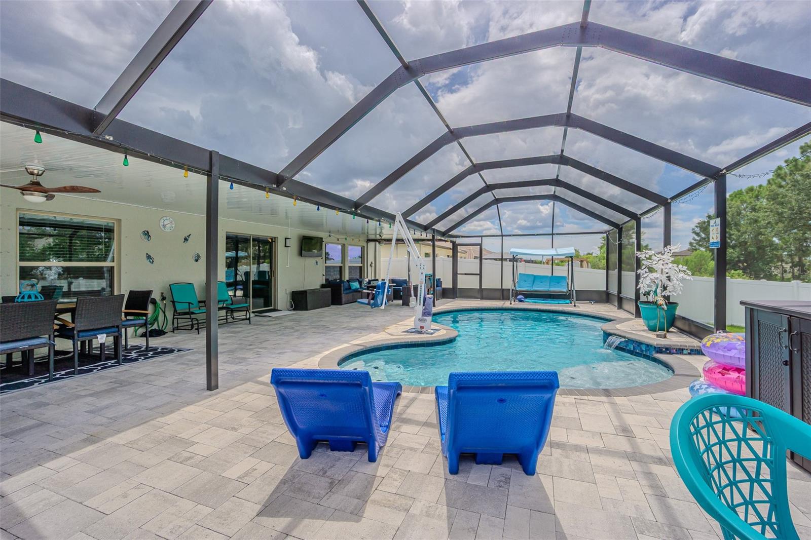 Patio Entertainment Area