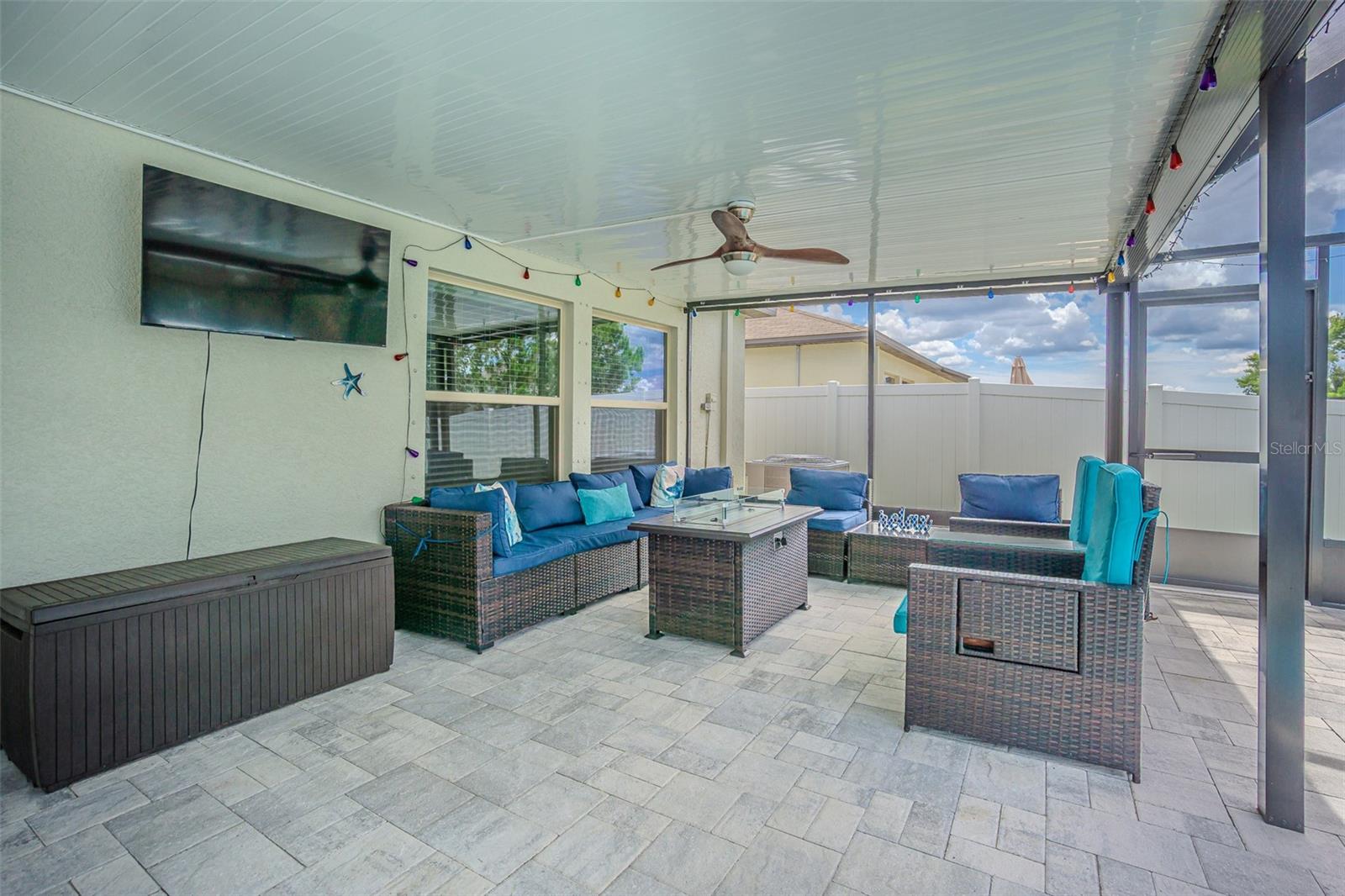 Covered Patio Area