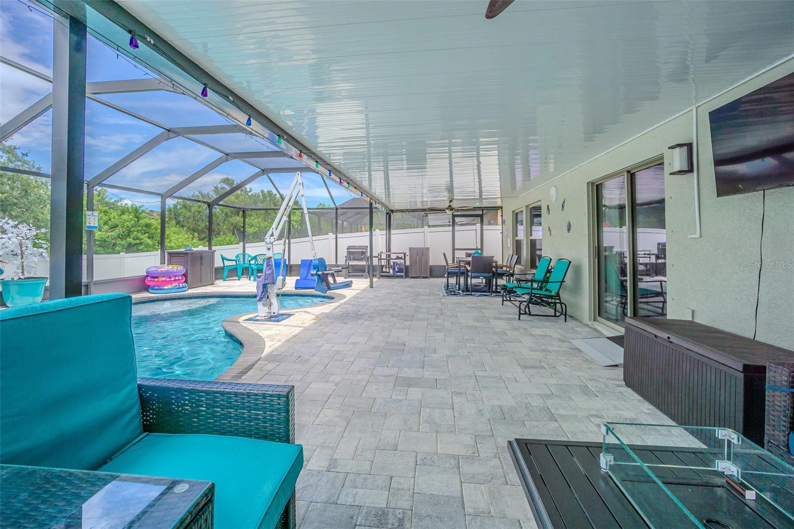 Spacious Patio Area