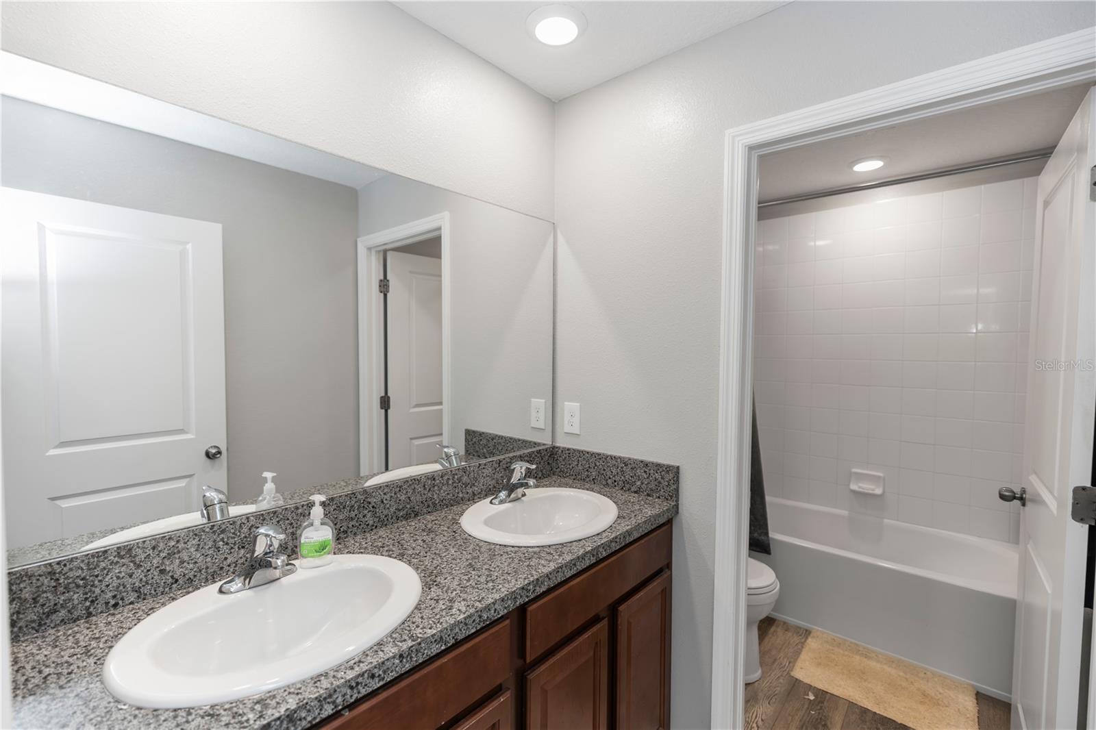 Guest bathroom upstairs