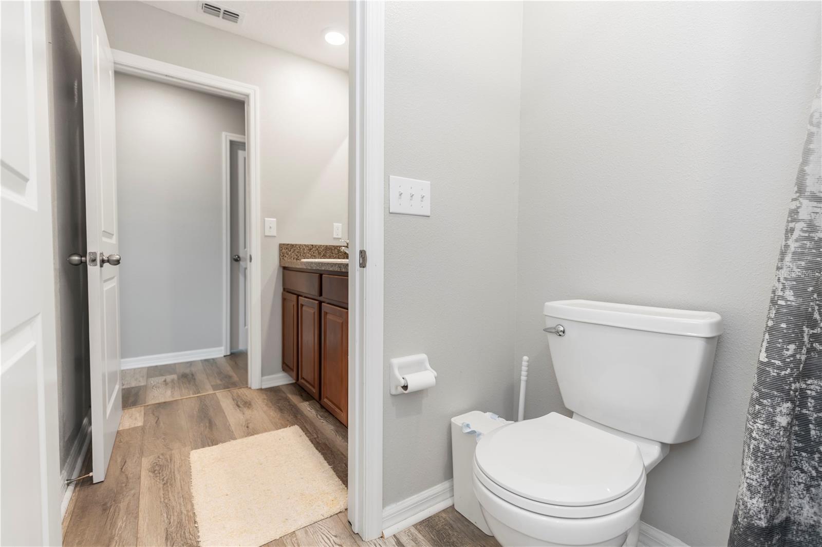 Guest bathroom upstairs