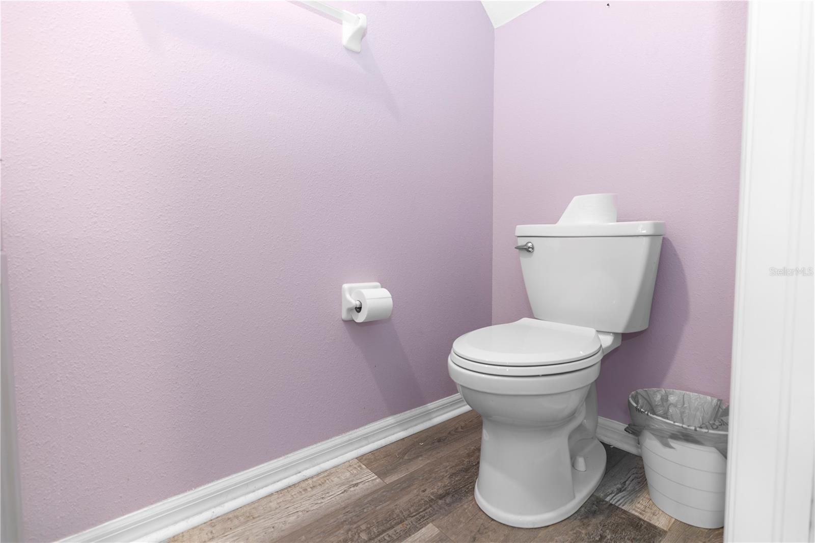 Downstairs half bathroom