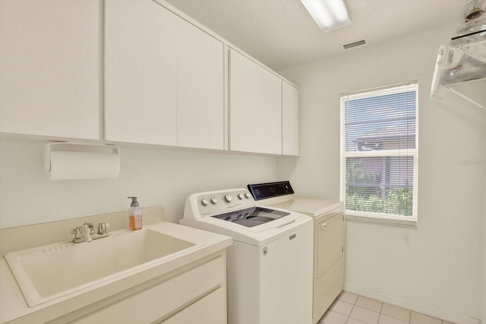 Spacious Laundry Room