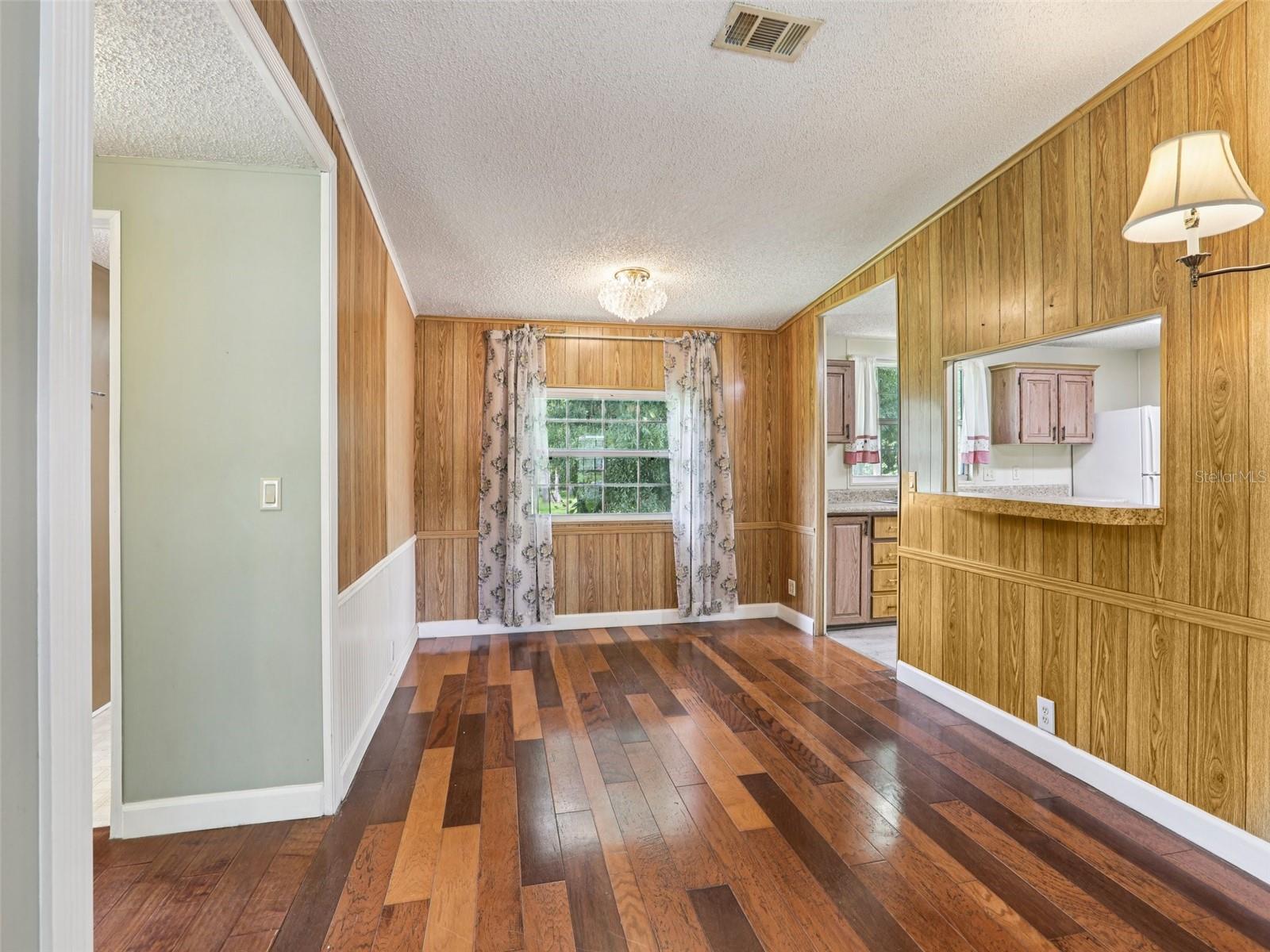Front door facing Dining room