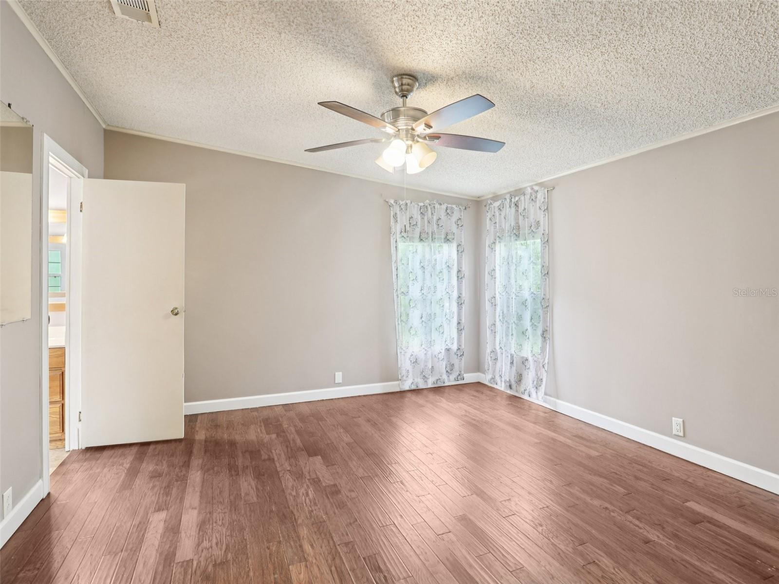Primary room from entry door off from Living room