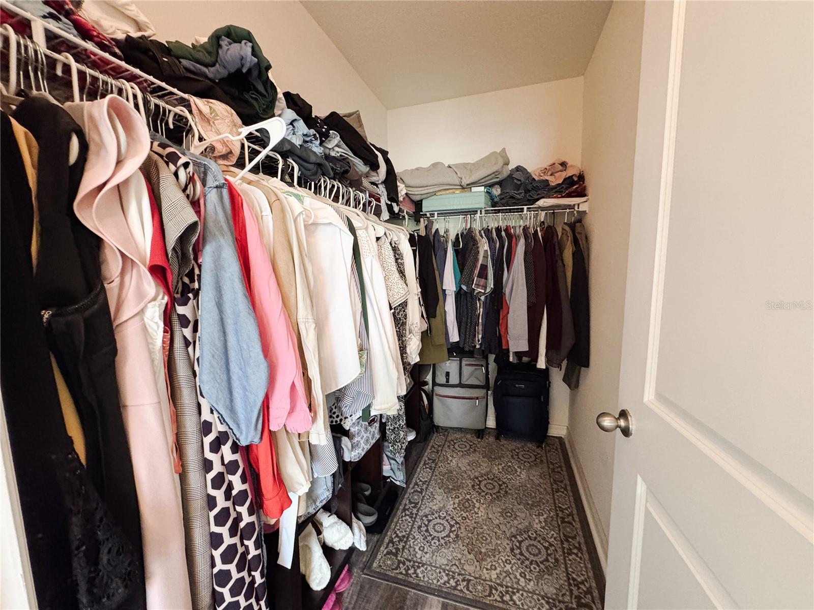 Master closet