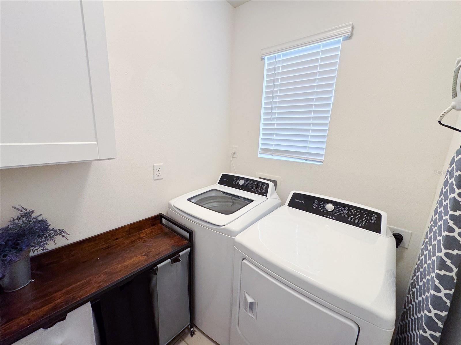 Washer and dryer included
