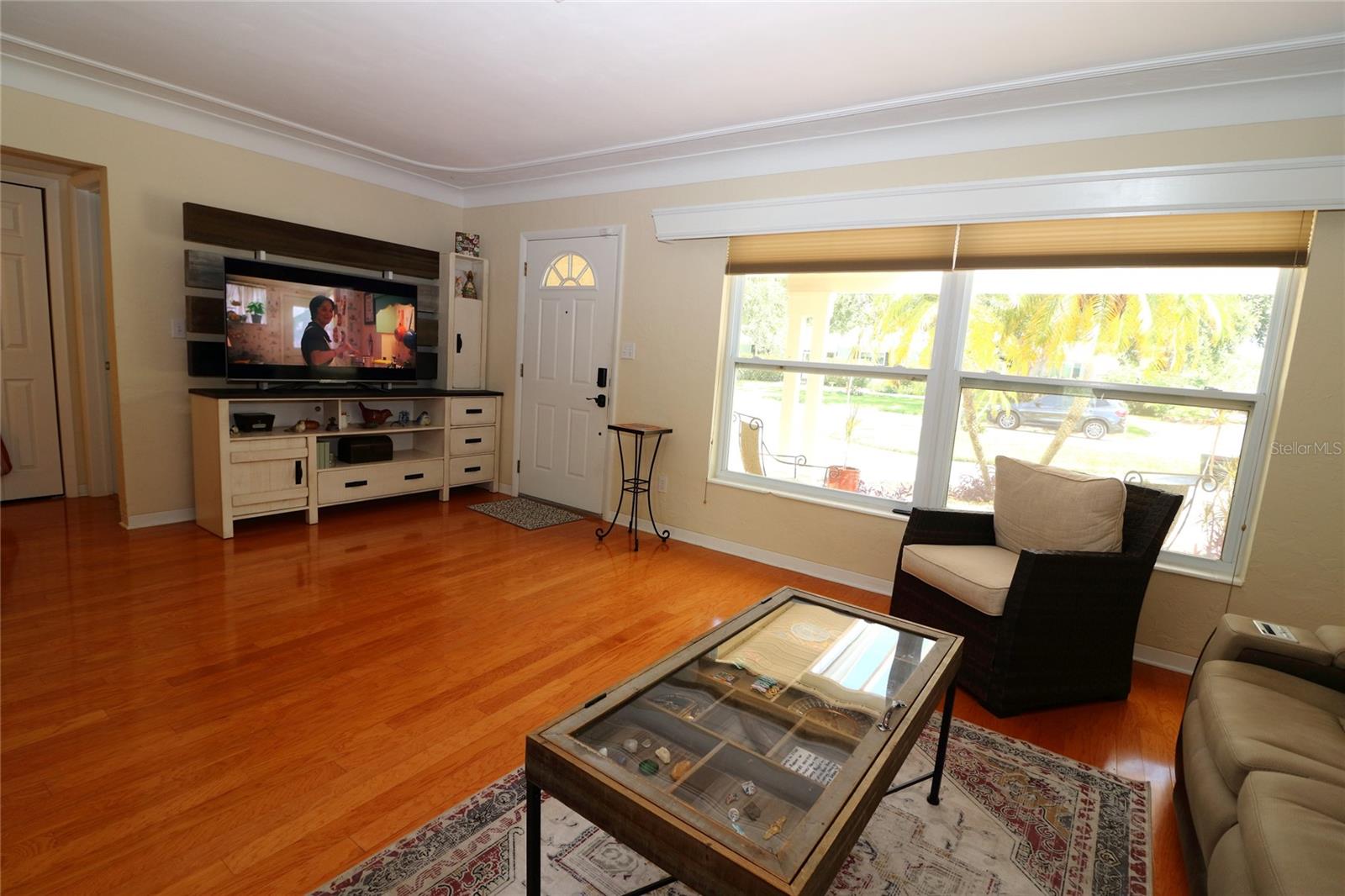 Living Room with Picture Windows