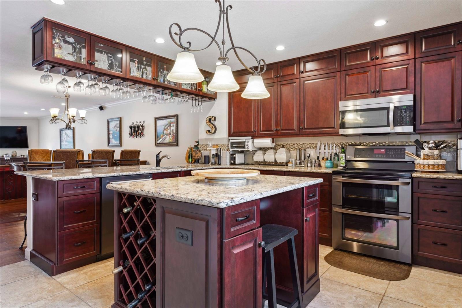 Kitchen with Sellers' Items