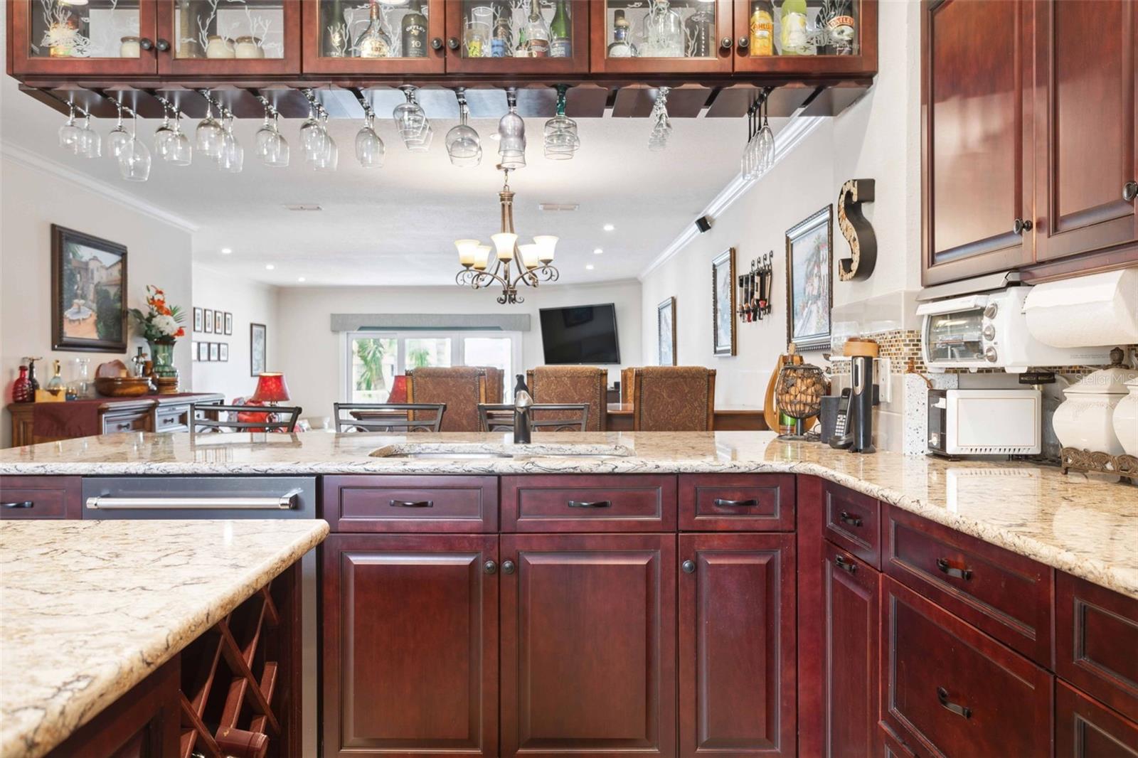 Kitchen with Sellers' Items