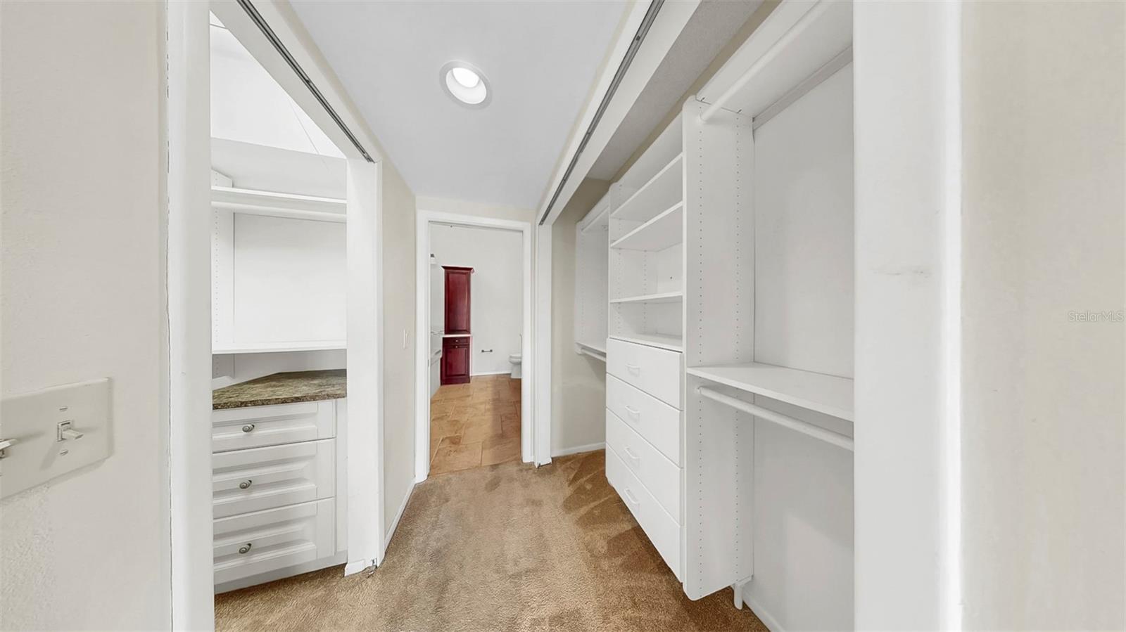 Owners' Suite Closets