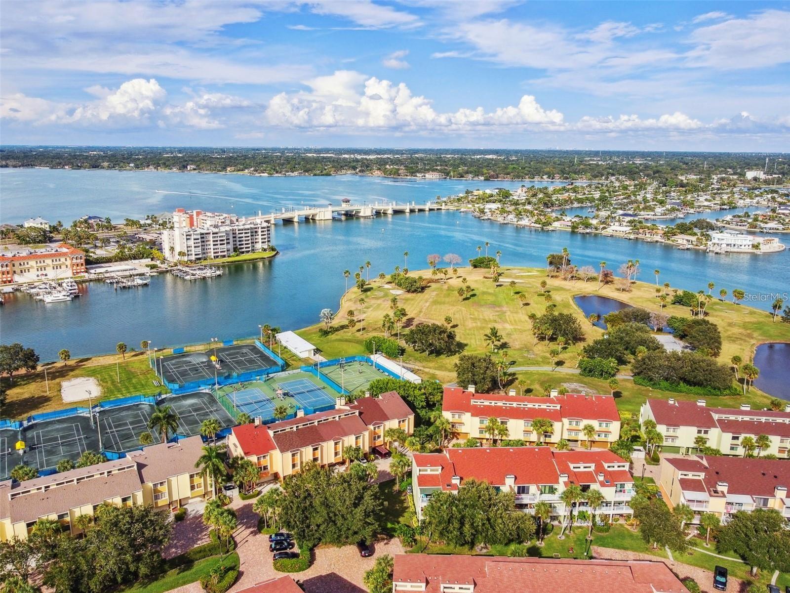 Treasure Island Golf & Tennis Club (before storms and it is currently being renovated)