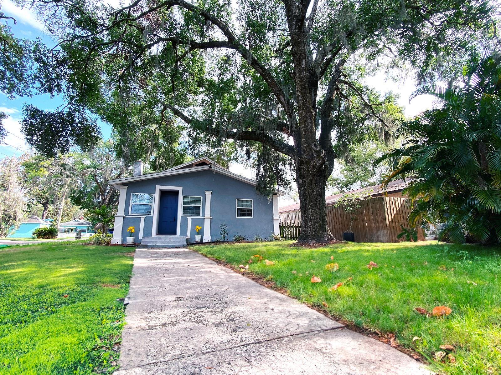 Front of home.