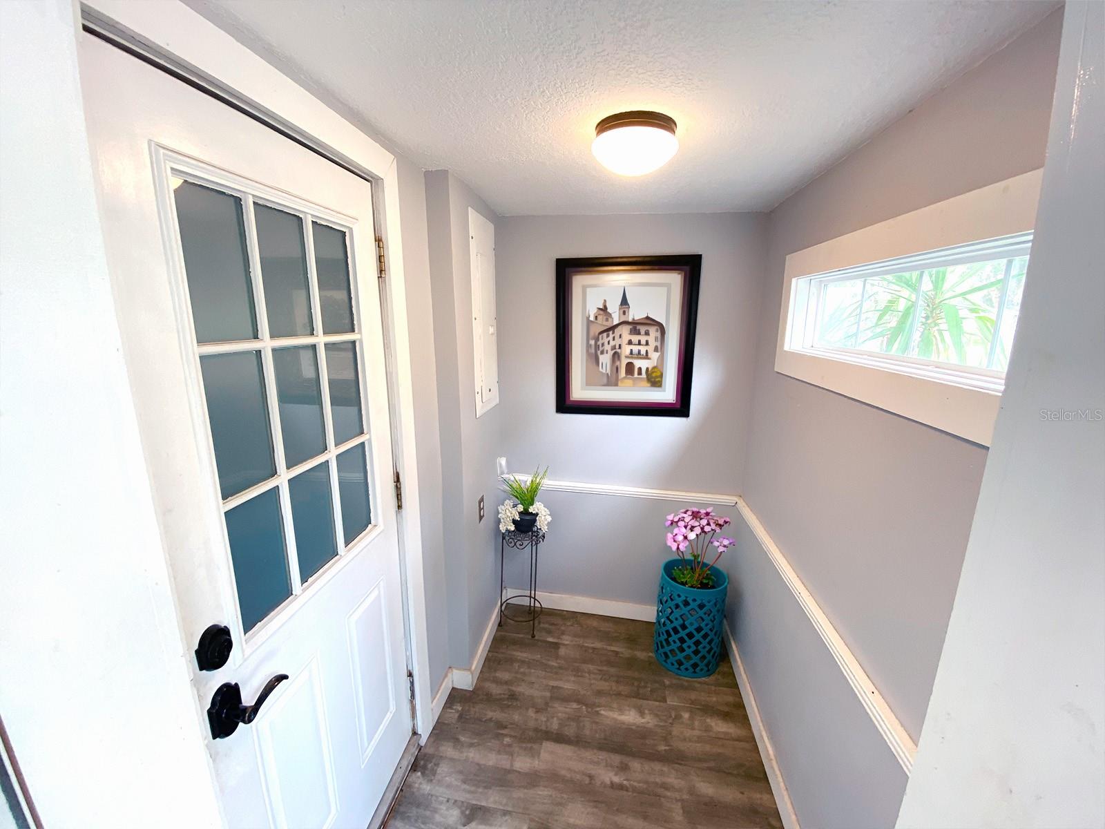 Mudroom.