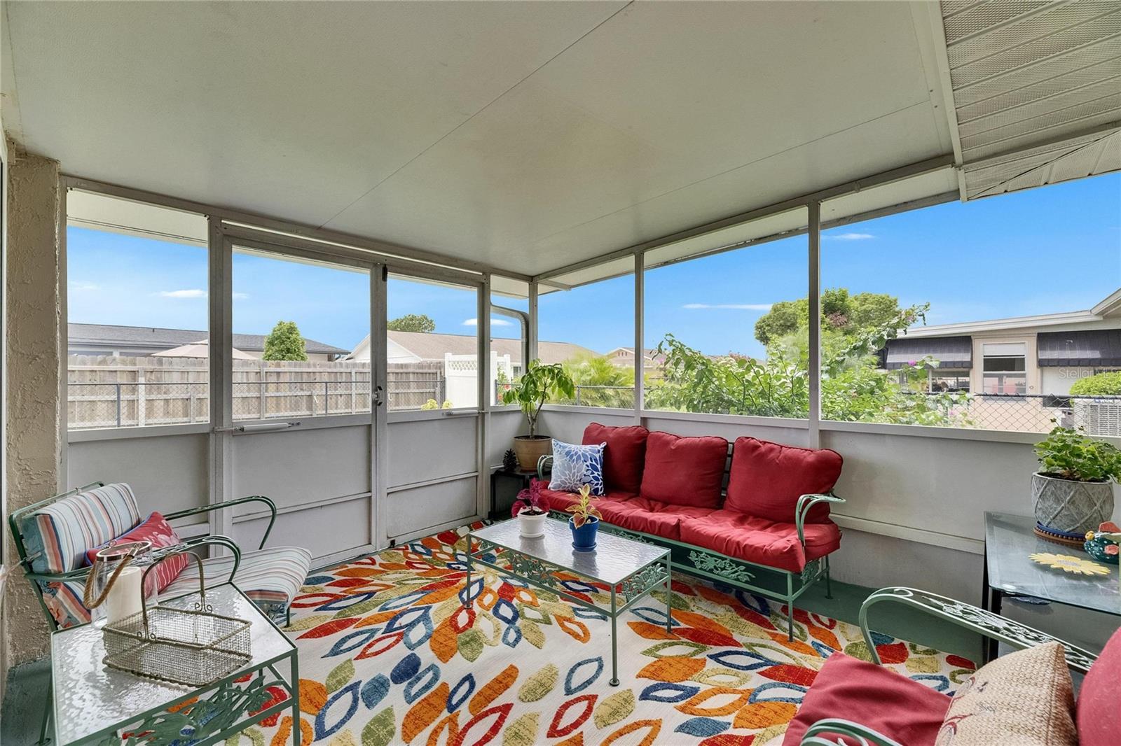 Covered lanai