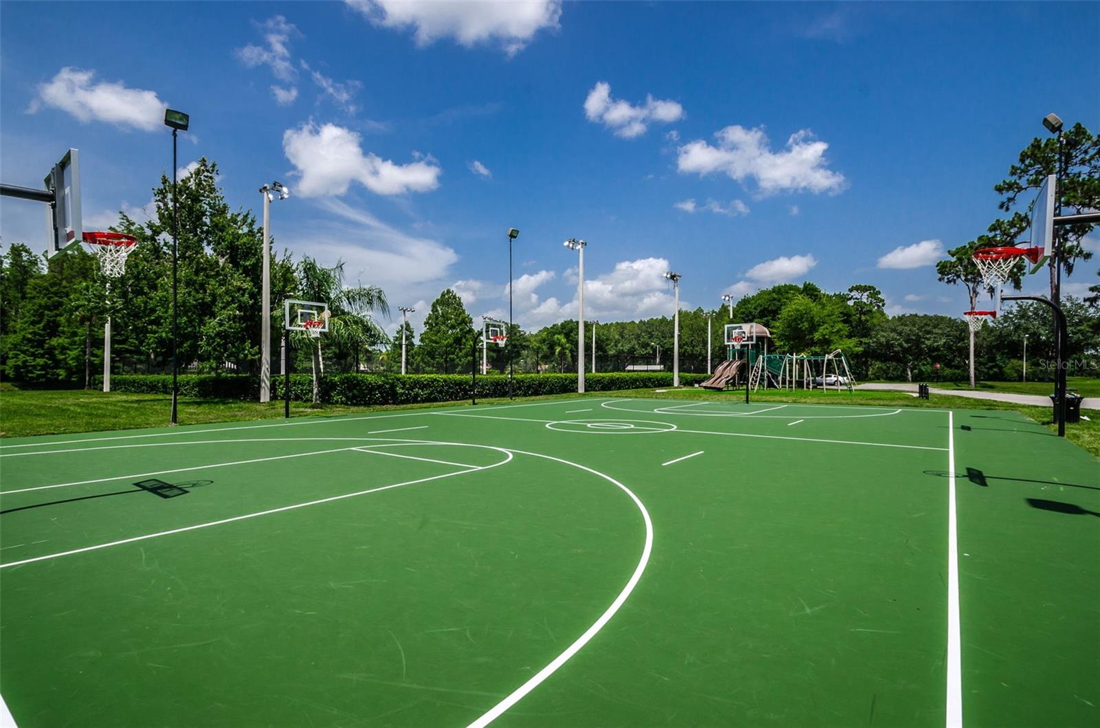 Ridgemoor Central Park Basketball Courts