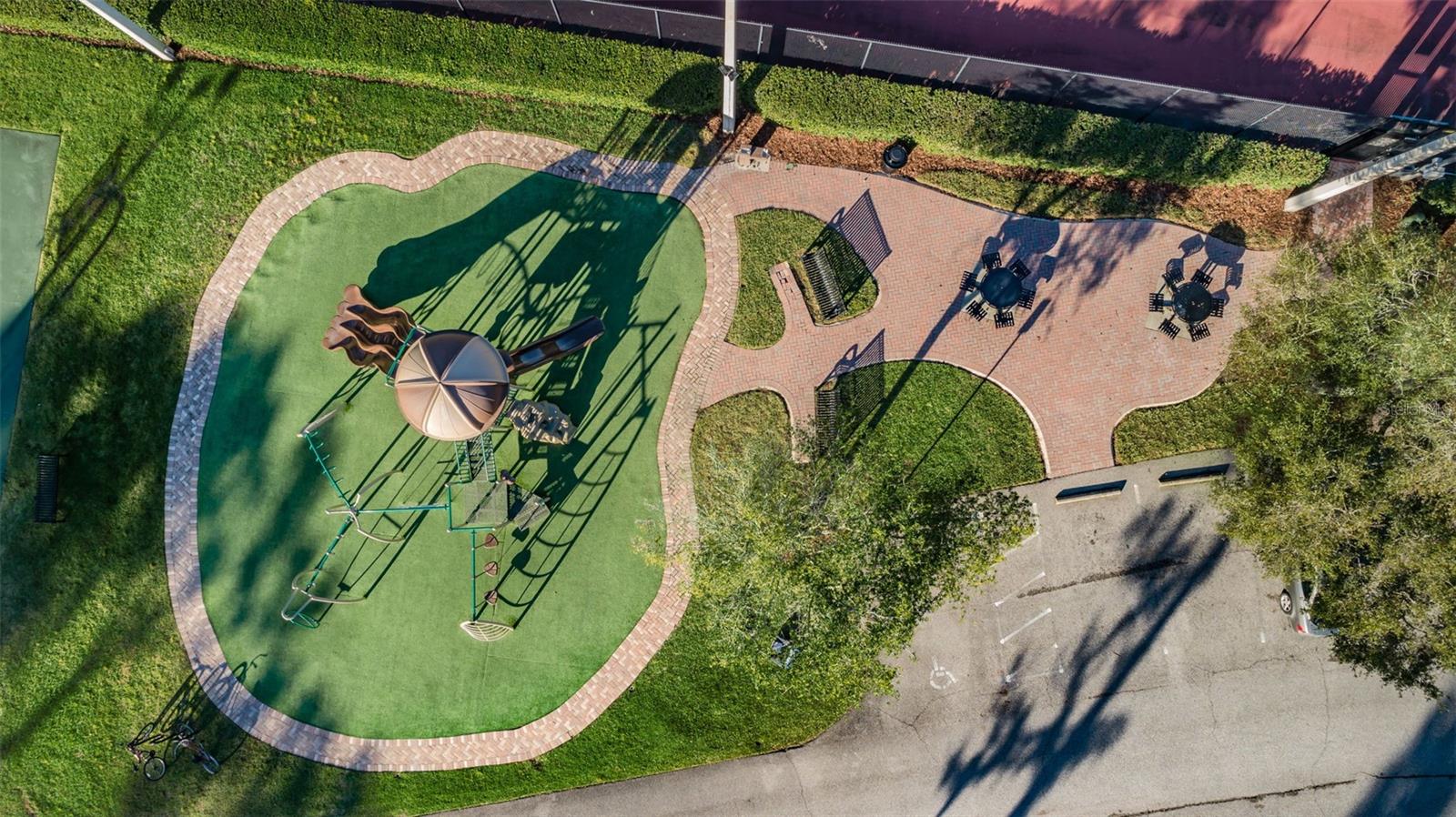 Aerial Ridgemoor Central Park