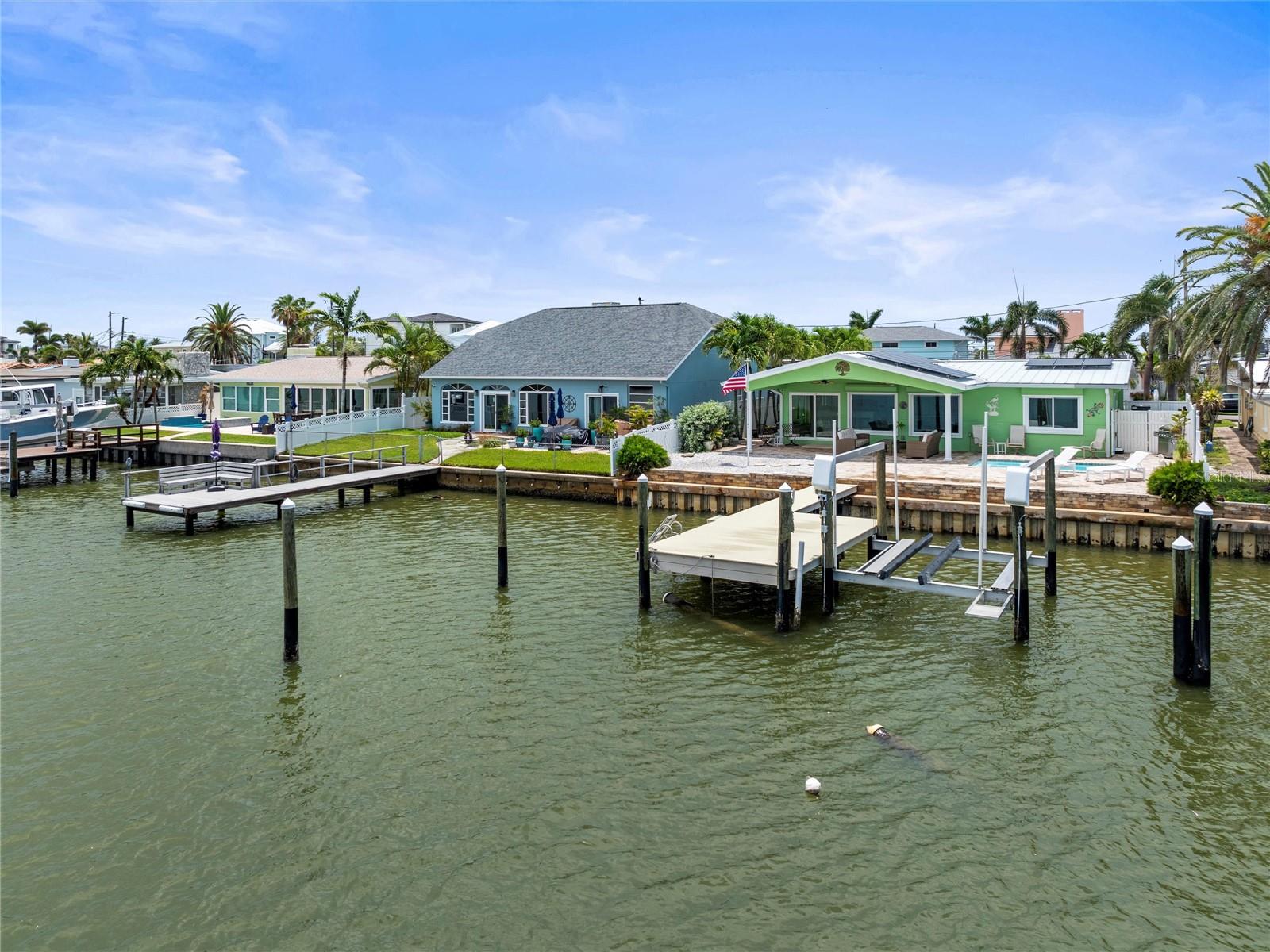 Rear of Property and Dock