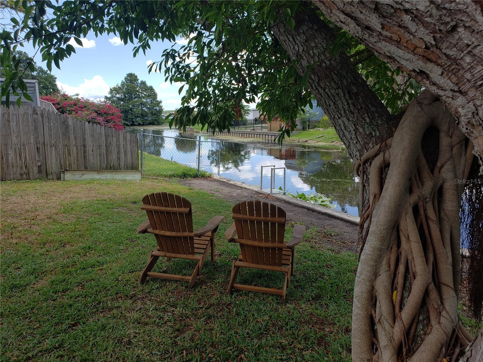 View of Lake and Canal