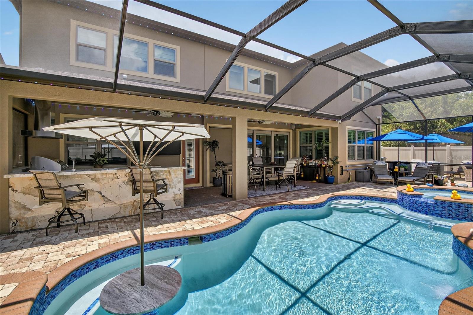 Pool Sitting Area