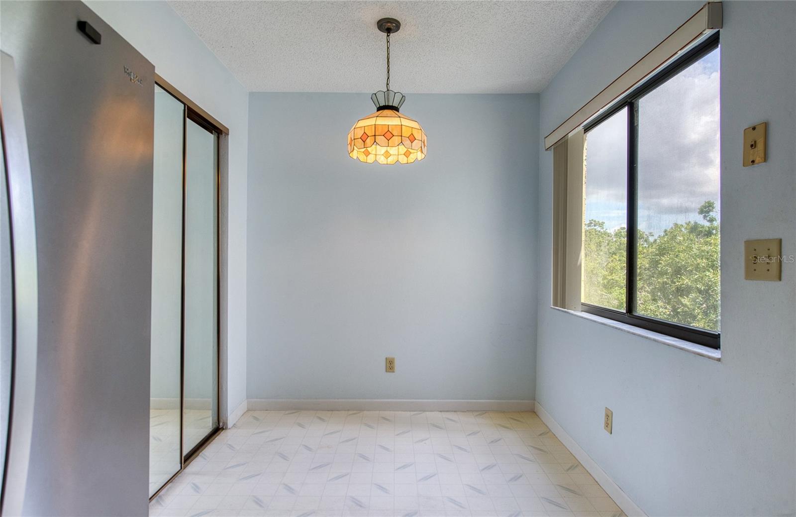 eating space in the kitchen