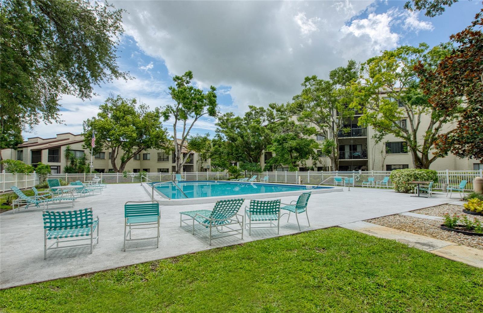 WALK ACROSS THE STREE TO THE POOL WHICH IS CONVENIENTLY LOCATED
