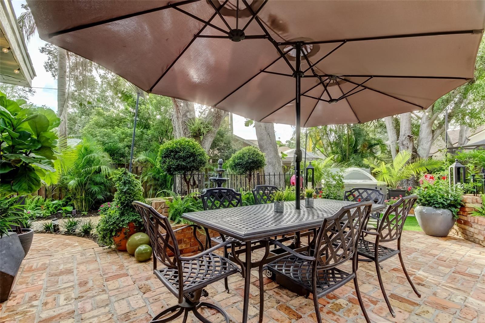 Back patio