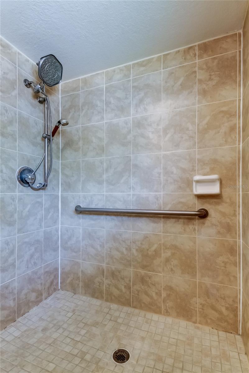 ADA remodeled shower