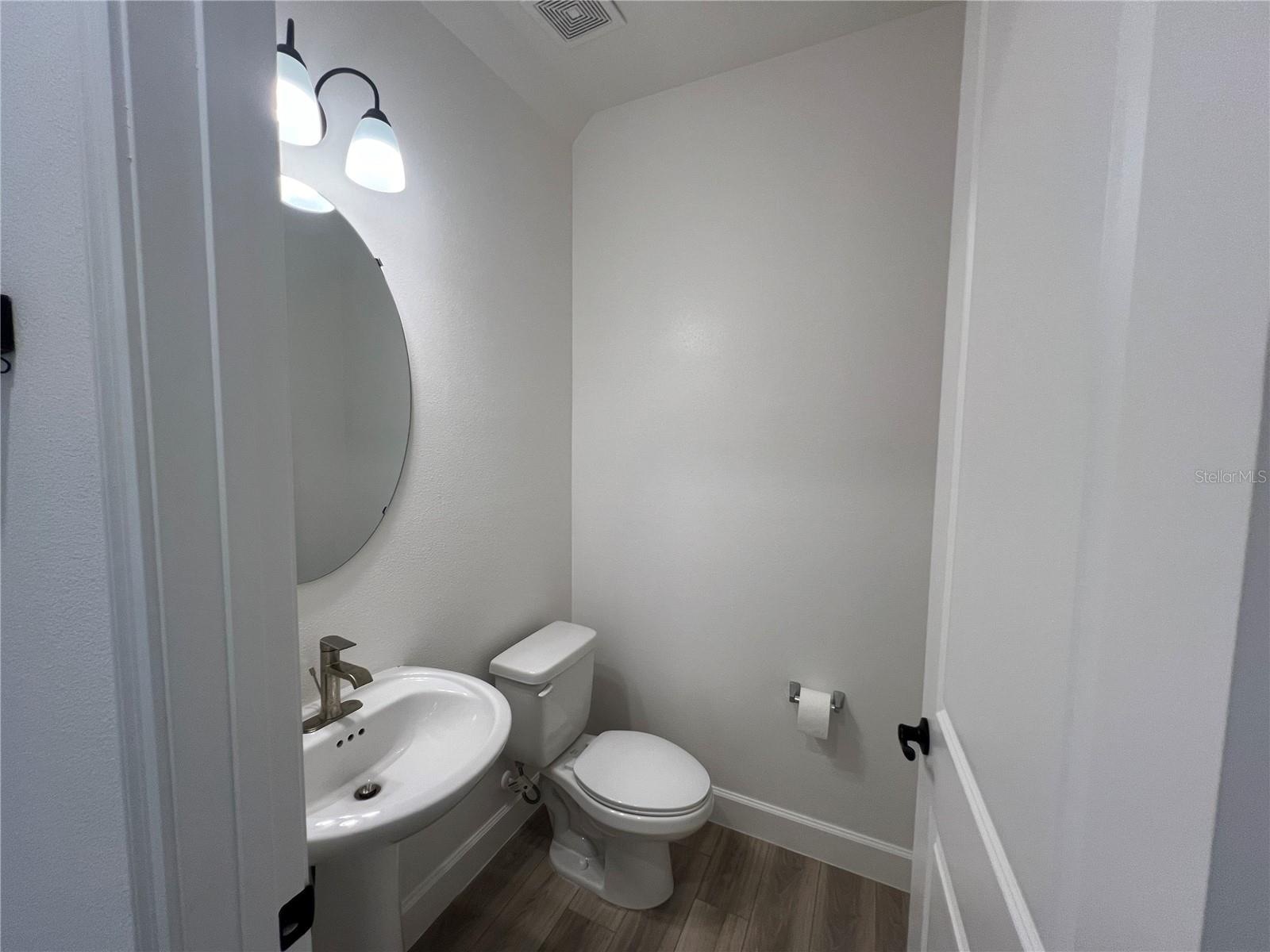 Half Bathroom First Floor