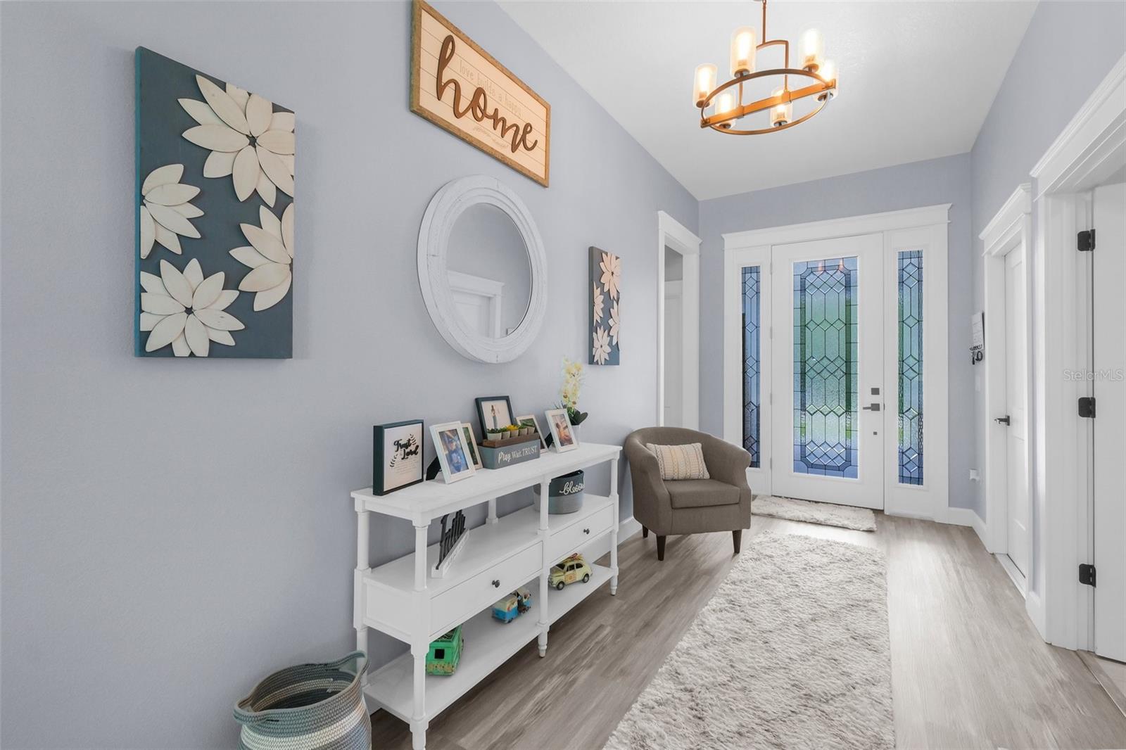 Wide Foyer to greet your guests.