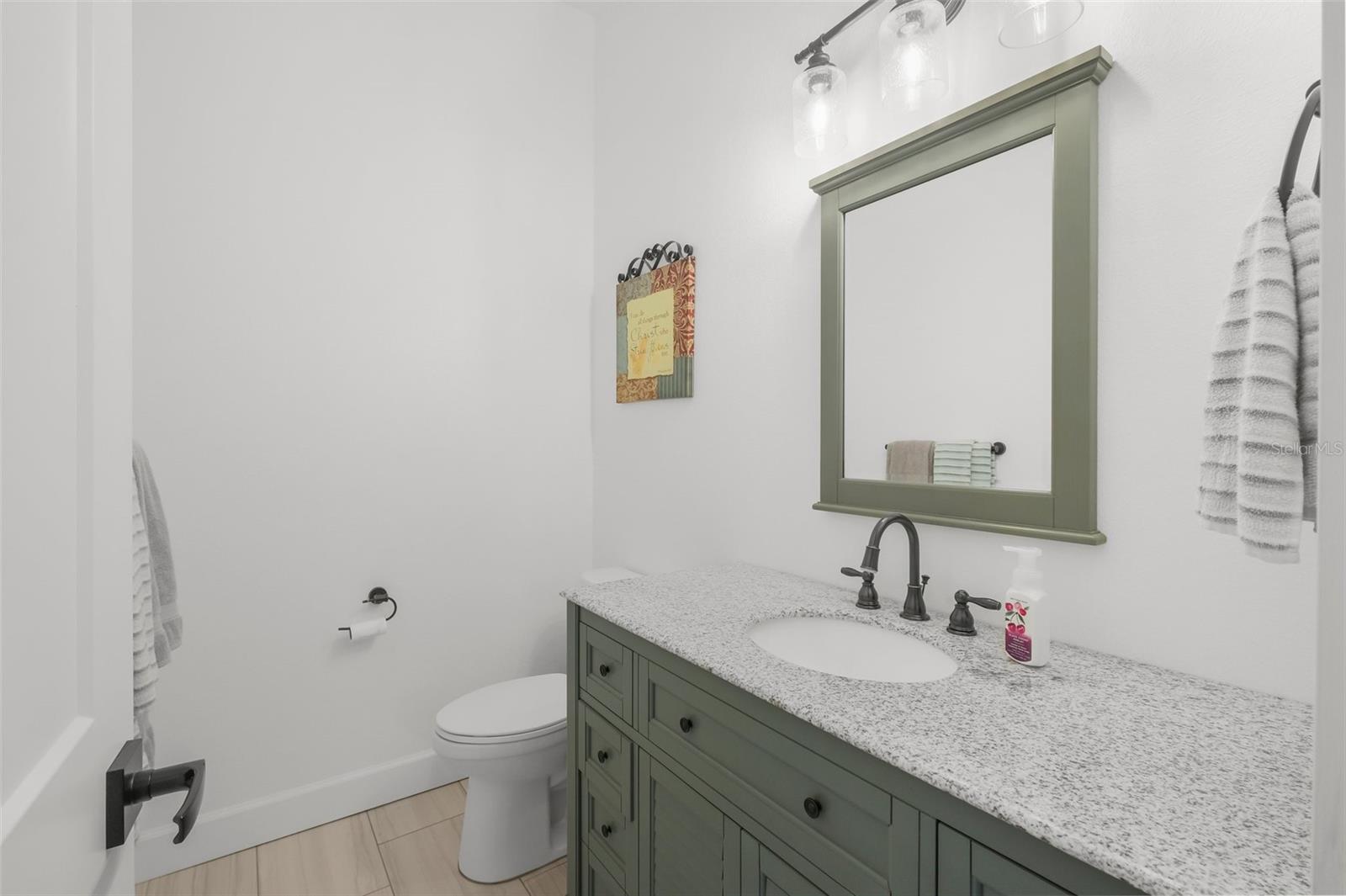 Half Bathroom.