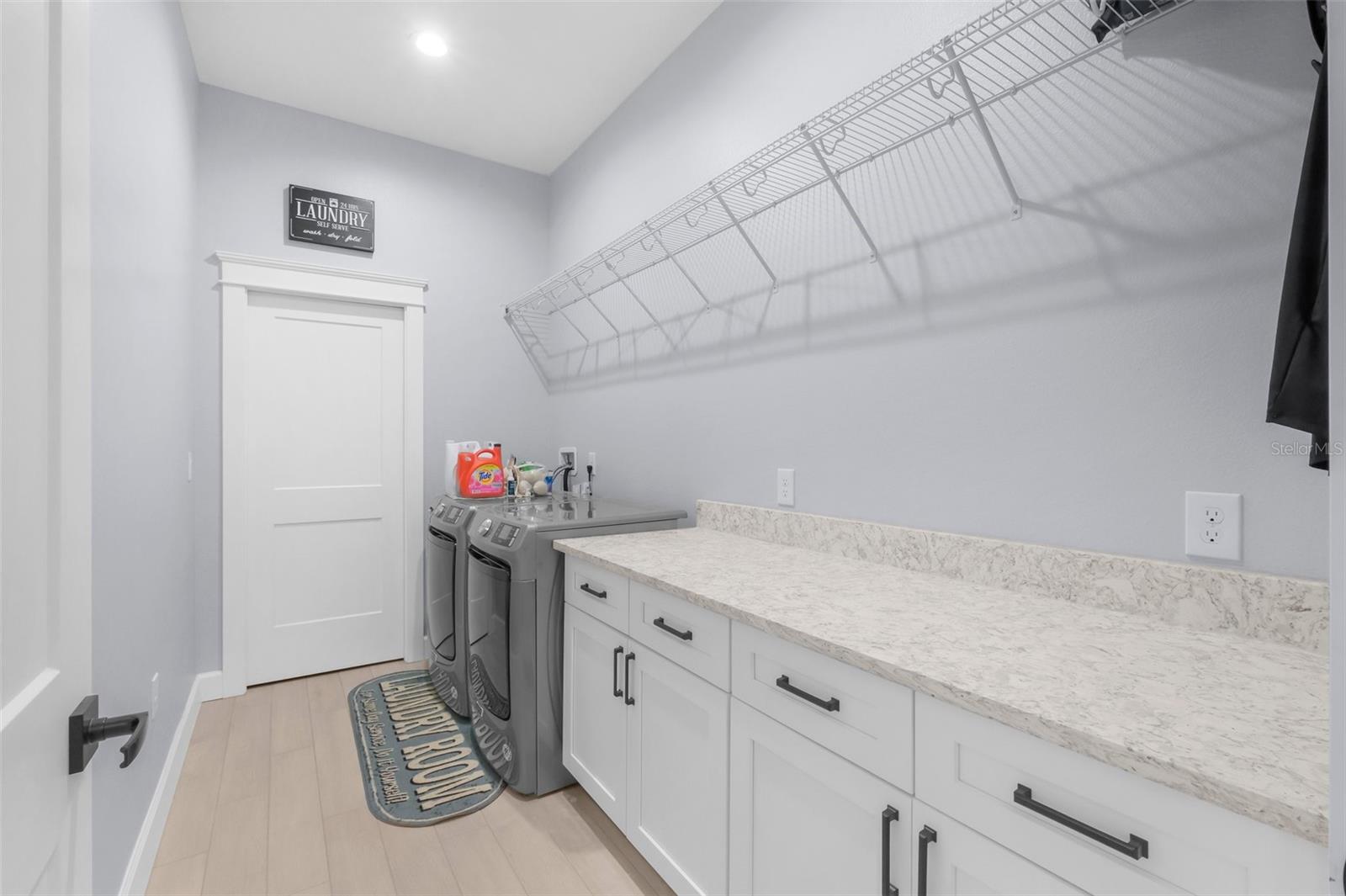 Spacious Laundry Room.