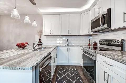 Kitchen with top Samsung appliances