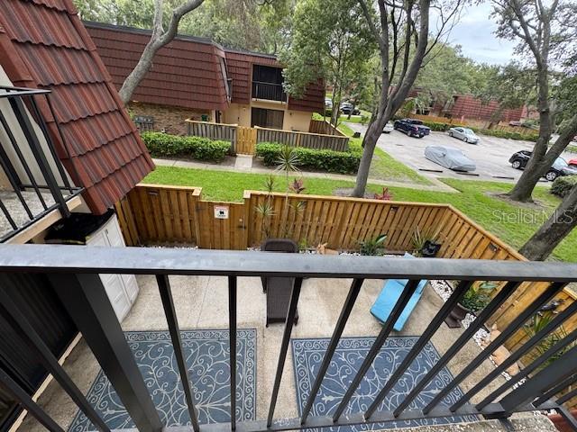 View from Master Bedroom balcony