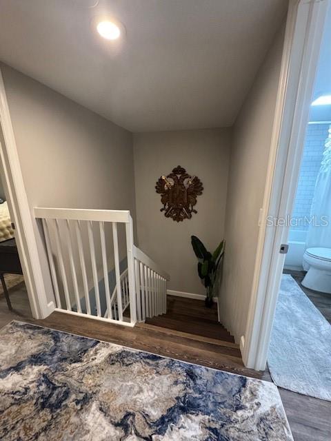 Stairs- View from second floor