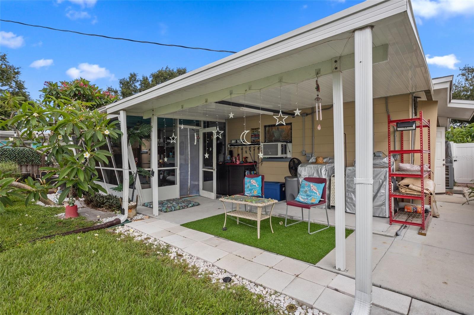 covered porch