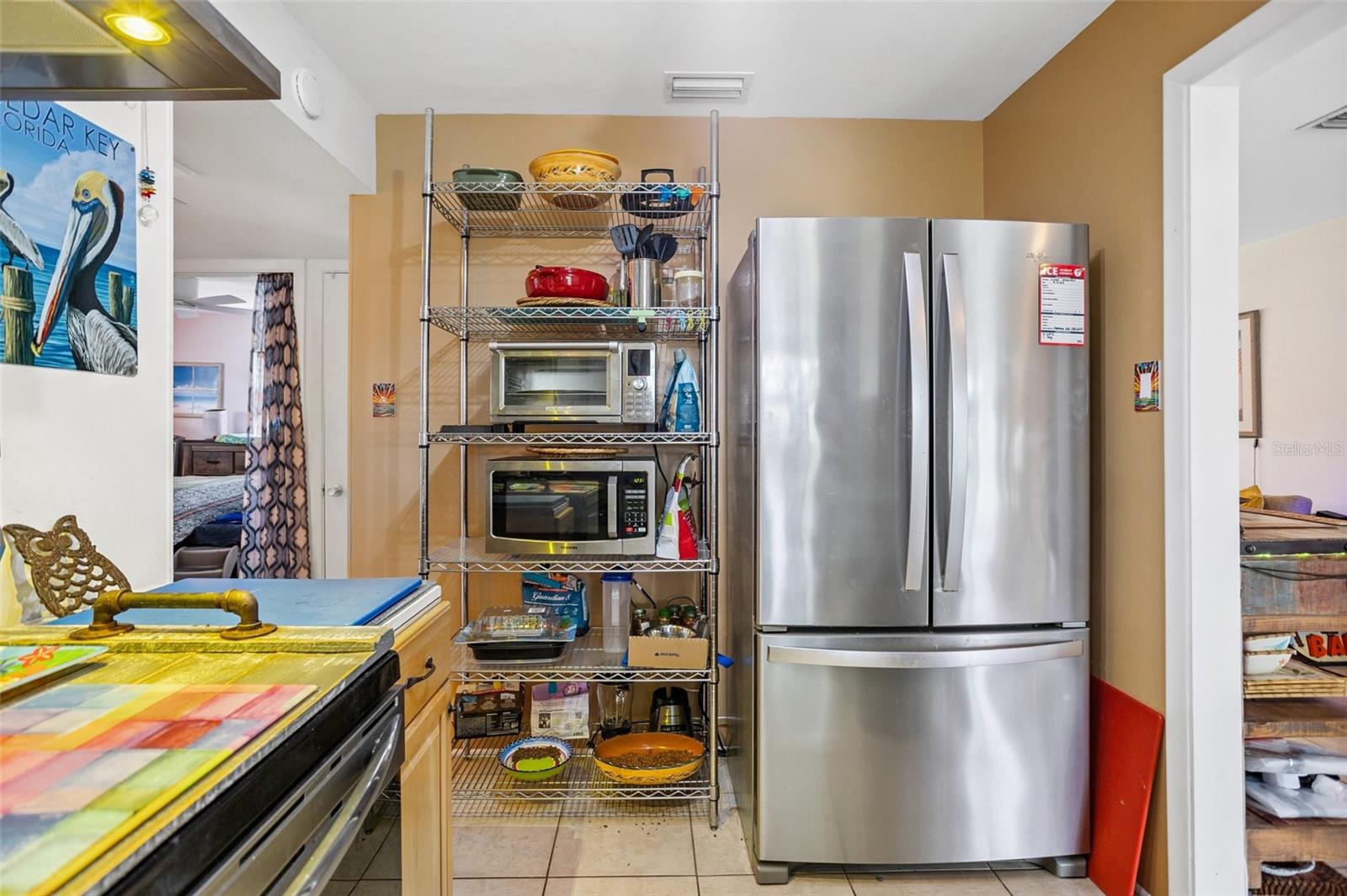 two entries to kitchen