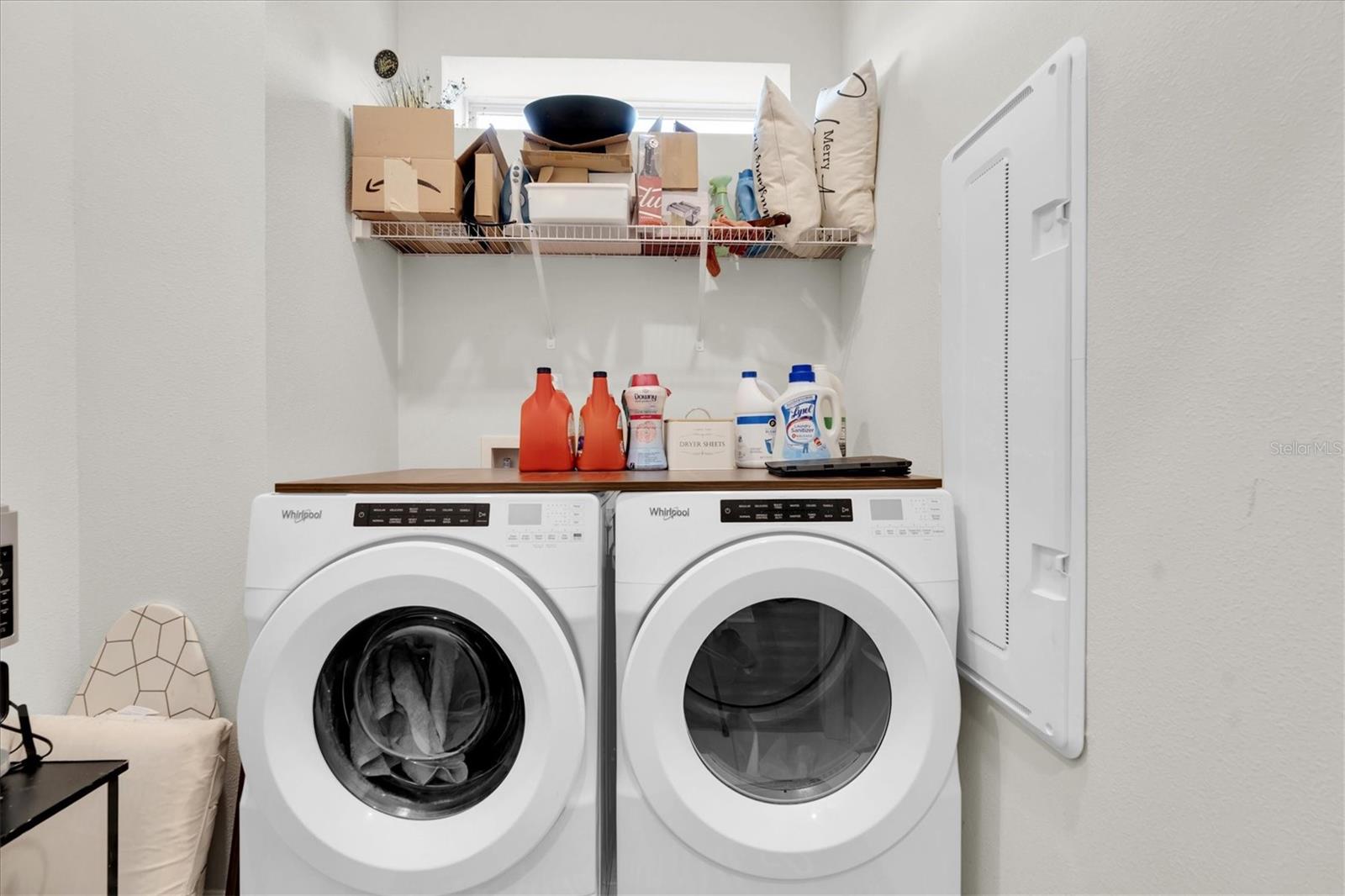 Laundry Room with Smart Panel