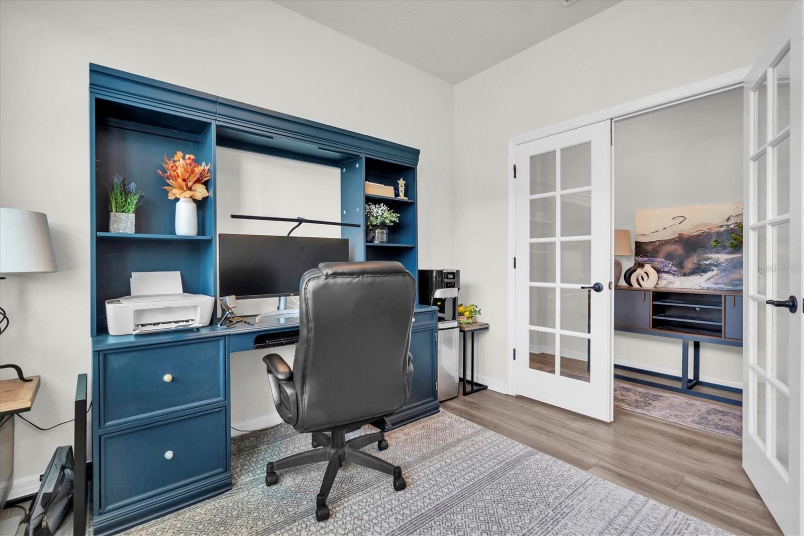 Flex Room with French Doors