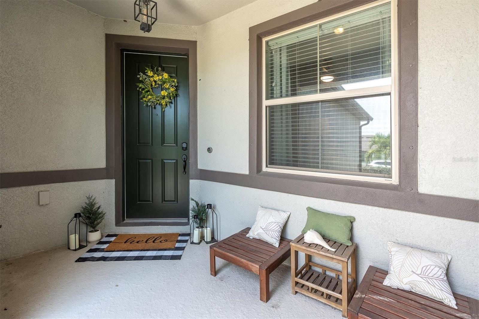 Covered Private Entrance