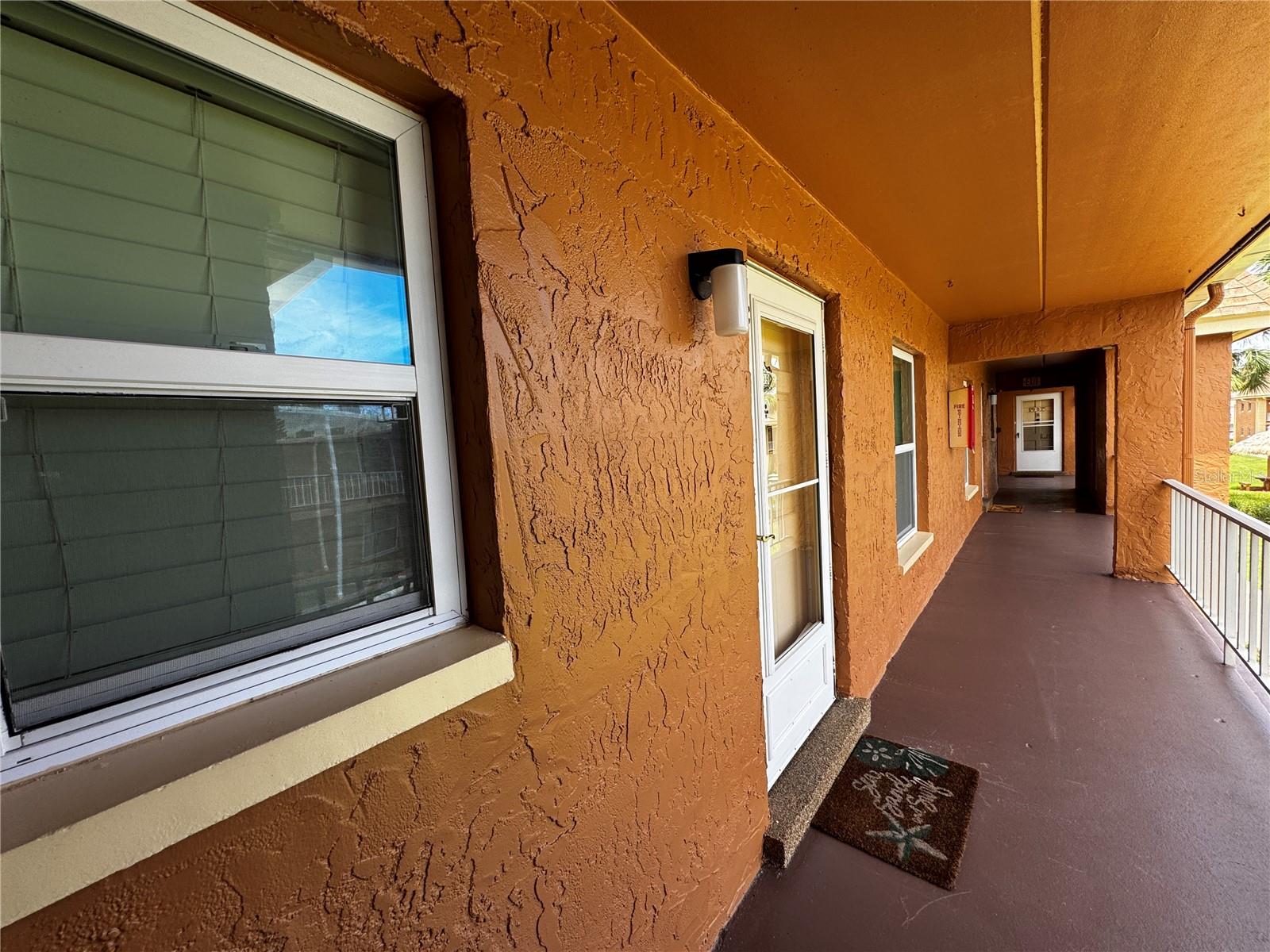 Front walk way